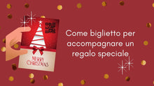 Carica l'immagine nel visualizzatore di Gallery, NATALE QRcode Dedica "Happy Xmas" (WHITE CHRISTMAS)