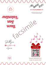 Carica l'immagine nel visualizzatore di Gallery, IL BIGLIETTO CHE CANTA ® con dedica e serenata in pochi click!