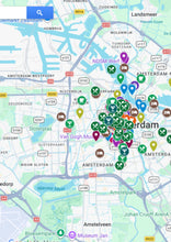 Carica l'immagine nel visualizzatore di Gallery, Amsterdam in Valigia™ La mia mappa interattiva smart
