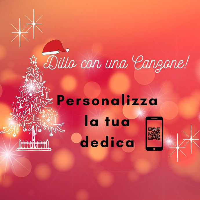NATALE QRcode -  Dedica Personalizzata